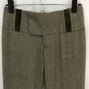 Slouchy Cool Alvin Valley Tweed Flare Trousers